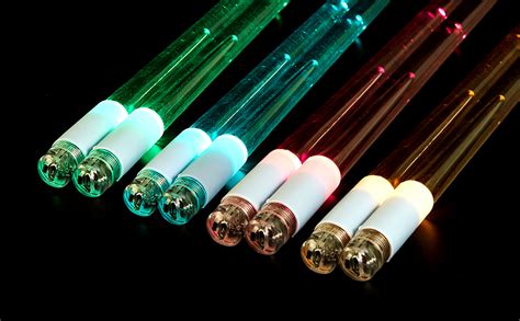 Vhffoso Rechargeable 15 Color Changing LED Light Up Drum Sticks …