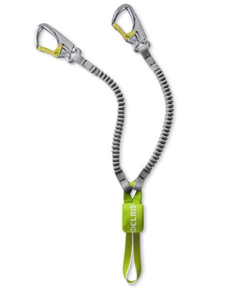 Via ferrata cable.  Thanks to its elasticated load arms and integrated swivel p...