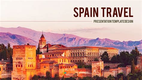 Viaggio in Spagna Modelli di PowerPoint Premium