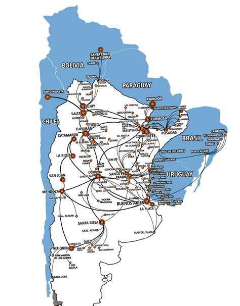 Viajar en micro por Argentina y Brasil con Flecha Bus - Destinos