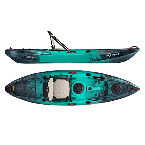 Vibe kayaks. Vibe kayaks are affordable, feature-rich, and sporty fishing kayaks with smart features and cool designs. Learn about the top picks, buying guide, reviews and tips for buying a used Vibe … 