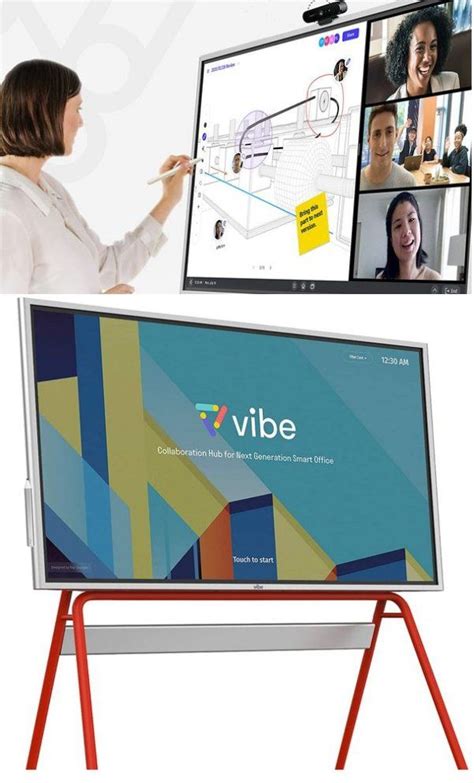 Vibe whiteboard. Interactive Whiteboards: Vibe Smart Digital Whiteboard Pro. Microsoft Surface Hub 2. IW2 Wireless Interactive Whiteboard. Polyboard Ultra Slim. Smart Technologies Interactive Smart Board. Chengying Touch Frame. OneScreen TL6. BenQ Board. 