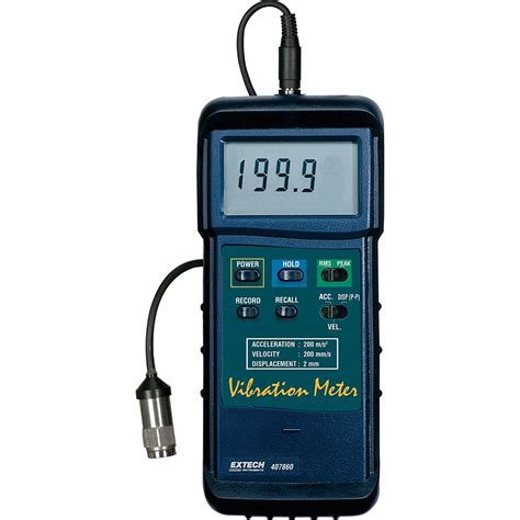 Fluke 805 vibration meter measures overall machine vibrations, bearing vibrations and temperature simultaneously. In order to ensure measurement repeatability, the device makes use of an innovative sensor that checks the force applied to the tip before the vibration measurement starts.. 
