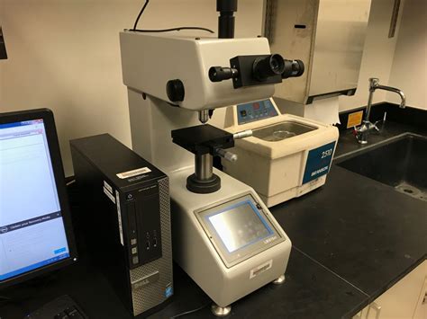 Vickers Hardness testing Materials Characterization Lab