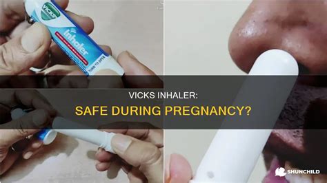 Vicks inhaler is it safe for pregnant