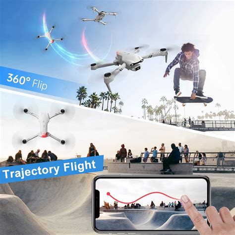 Vicky 4DF10 Drone with 1080P Camera for Adults,Foldable RC Quadcopter …