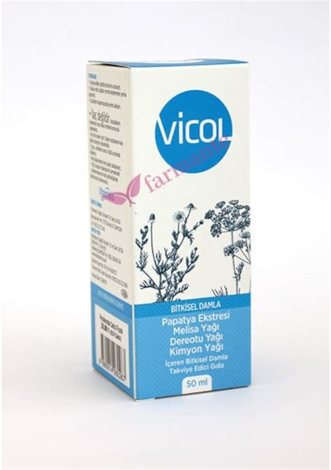 Vicol Bitkisel Damla 50 ml DevVitrin.