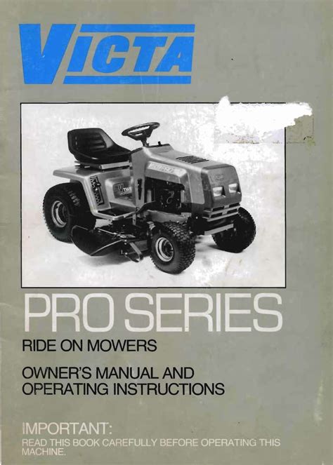 Victa pro 12 ride on mowers manual. - Version control with subversion the official guide and reference manual.