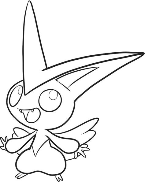 Victini Coloring Pages Coloring Pages