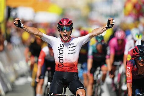 Victor Lafay gives French team Cofidis 1st Tour de France stage win in 15 years