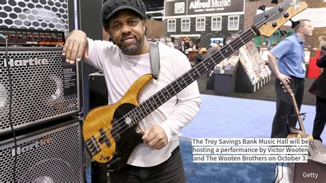 Victor Wooten to perform at Troy Music Hall