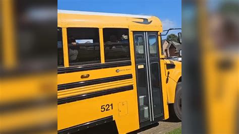 Victor school bus driver refuses to let students off. .  ...