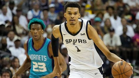 Victor wembanyama summer league. The Victor Wembanyama era officially begins Friday when the San Antonio Spurs take on the Charlotte Hornets (9 p.m. ET, ESPN) on Day 1 of the NBA 2K24 Summer League. Every minute the 19-year-old ... 