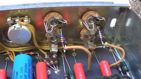 Victoria Clone of a Fender Tweed 5F4 Super Amp - YouTube