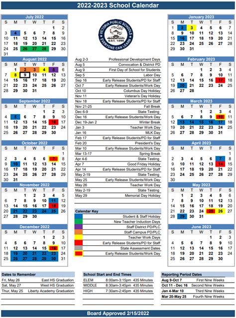 Victoria Isd Calendar