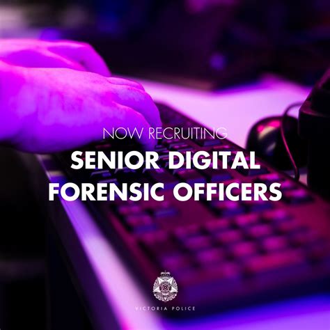 Victoria Police hiring Senior Forensic Officer (Digital) in …