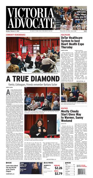 Victoria advocate death notices.  Visitation is Friday, Feb.  NOTE: Maximum...