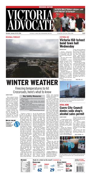 Victoria advocate e edition login.  See Friday&rsquo;s VictoriaAdvocate.  Located ...