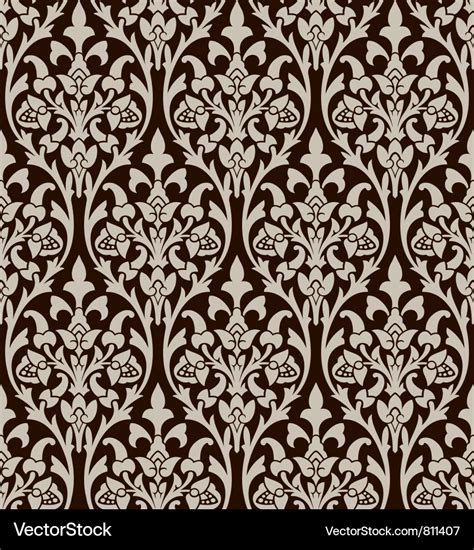 Victorian style pattern Royalty Free Vector Image