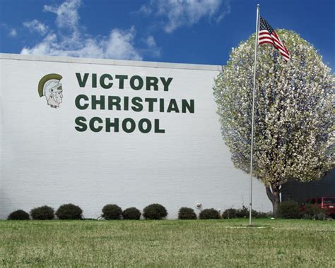 Victory christian schools. Victory Christian School. Claimed. Private schools are not rated. 4 reviews. Private school. ·. 162 Students. ·. Grades 7-12. ·. Website. ·. Contact. ·. Address. Review. ENVIRONMENT. From the School. Student Demographics. Reviews. Neighborhood. ENVIRONMENT. From the School. Type of school. Faith-based. Work here? 