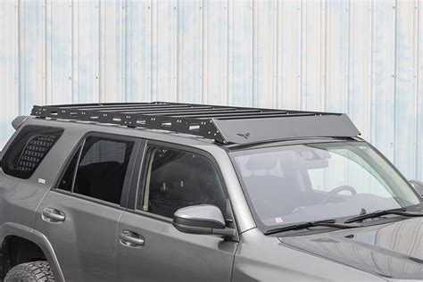 The Roof Rack Side Accessory Panel is designed to offer additional exterior storage for fuel or other accessories. Comes coated in a 2 stage satin textured black powder coat over durable zinc primer finish. ... Bolts to Victory 4x4 Roof Racks and securely mounts to either driver or passanger rear window using a vacuum suction cup. CNC cut and .... 