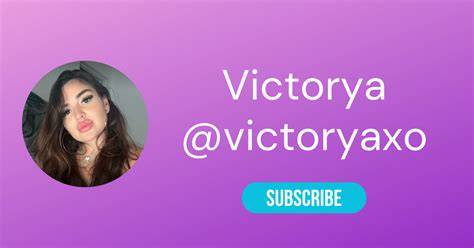 Victoryaxo Only Fans Free