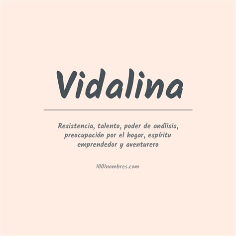 Vidalina