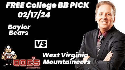 Video: College Basketball Pick - Baylor vs West Virginia Prediction  2/17/2024 Free Best Bets & Odds