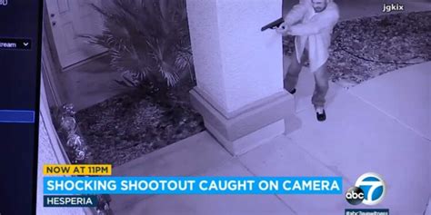 Video: Homeowner exchanges gunfire with intruders in California