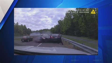 Video: Reckless driving nearly misses officer