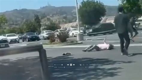 Video: Robber drags woman, 75, outside California bank until he takes her purse