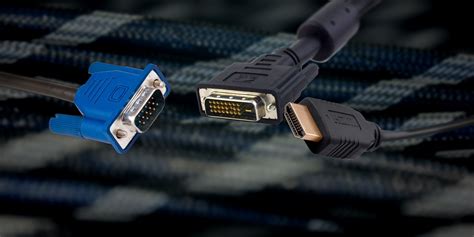 Video Cable Types Explained: Differences Between VGA, DVI, and HDMI Ports