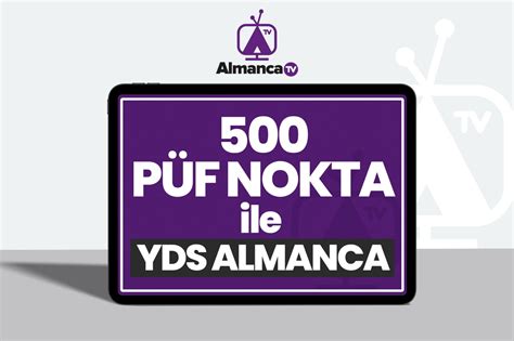 Video Ders 2023 Almanca TV. 