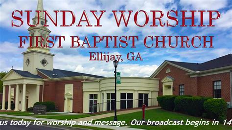 Video Devotional from... - First Baptist Church of Ellijay Facebook