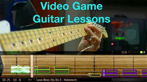 Video Game Guitar Lessons BandFuse YouTube