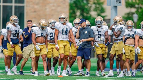 Video Notre Dame Football Practice Clips 4.12 Irish Sports Daily