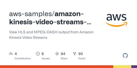 Video Playback with MPEG-DASH - Amazon Kinesis Video Streams