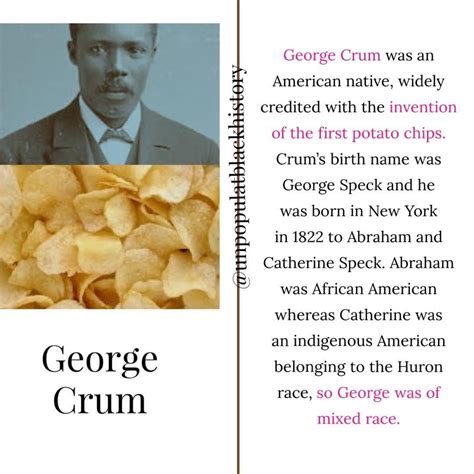 Video Transcript. George Crum, born
