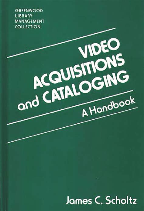 Video acquisitions and cataloging a handbook. - Colección documental de pedro i de castilla (1350-1369).