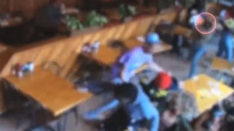 Video captures brawl break out in crowded L.A. restaurant 
