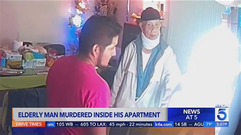 Video captures moments before elderly man was killed by transient in Garden Grove