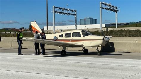 Video captures the moment a plane was forced to land on a highway ... - CBC