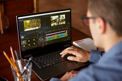 Video editing computer. 