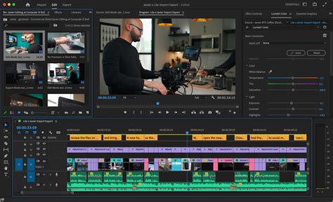 Video editing software premiere pro. Jul 2, 2023 ... Premiere Pro is a video editing program that has gained great popularity among video editors over the past few decades. It sports a wide range ... 