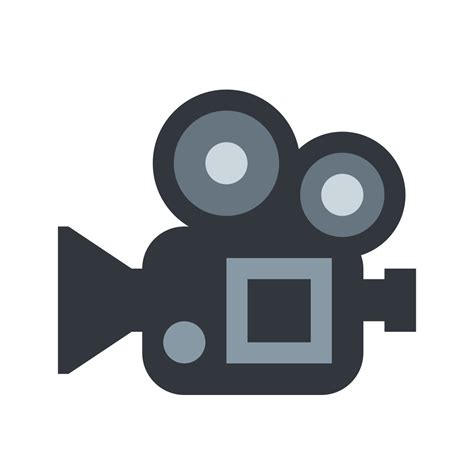 This open source emoji is named "video camera"