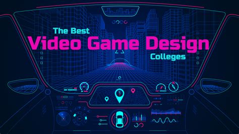 Video game design colleges. 