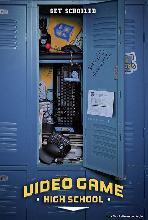 Video game high school. Mon, Oct 20, 2014 It's prom night at VGHS: Ki gets caught up in a mystery noir, Brian has a night on the town with the FPS team, Jenny gets the flu, and Ted may not live through … 