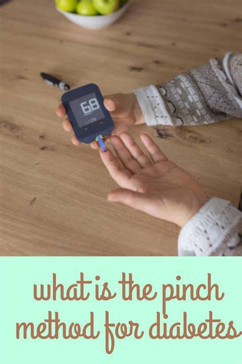 Video of pinch method for diabetes.  Find out how to use it to check bloo...
