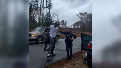 Video shows Alabama police officer using stun gun against handcuffed man
