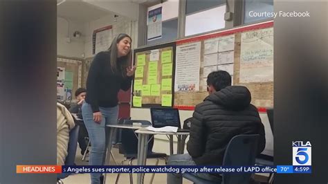 Video shows Fontana teacher using racial slur in classroom